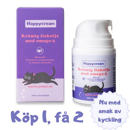 Happycream™ - Krämig fiskolja för katt